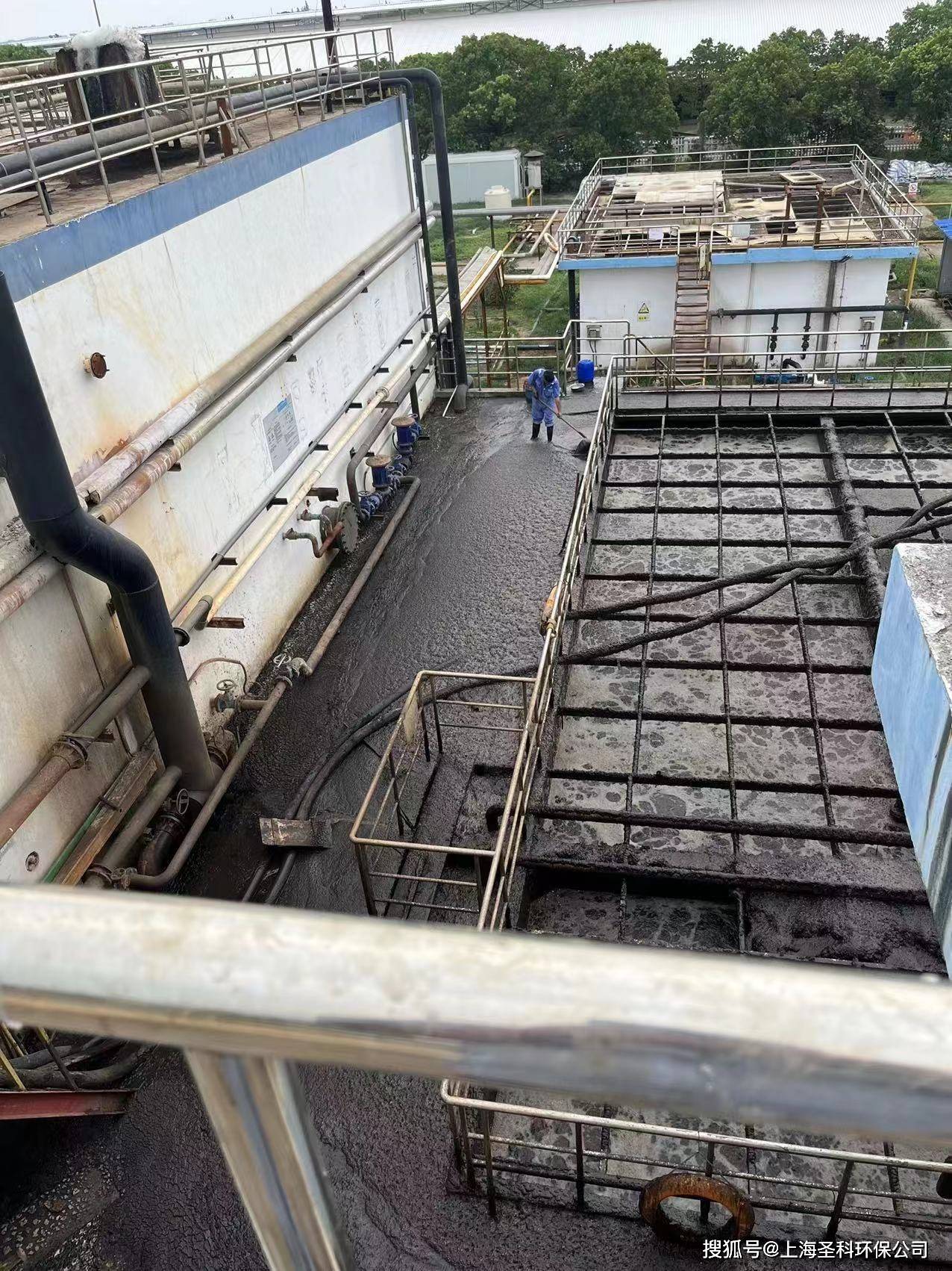 上海松江污水处理设施清理与再生利用服务